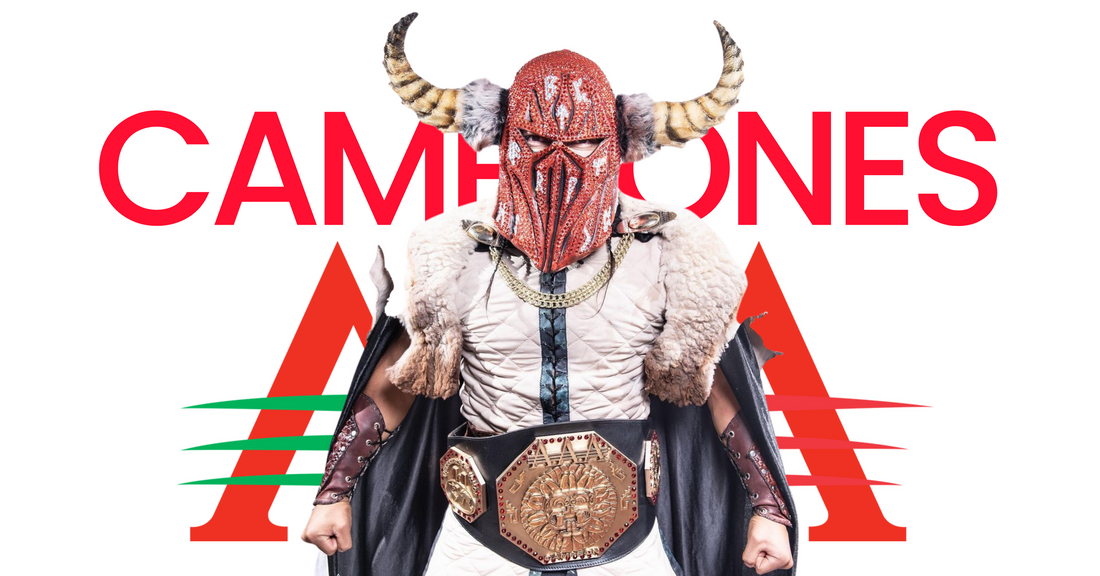 ¿Quiénes son los actuales campeones de Lucha Libre AAA?