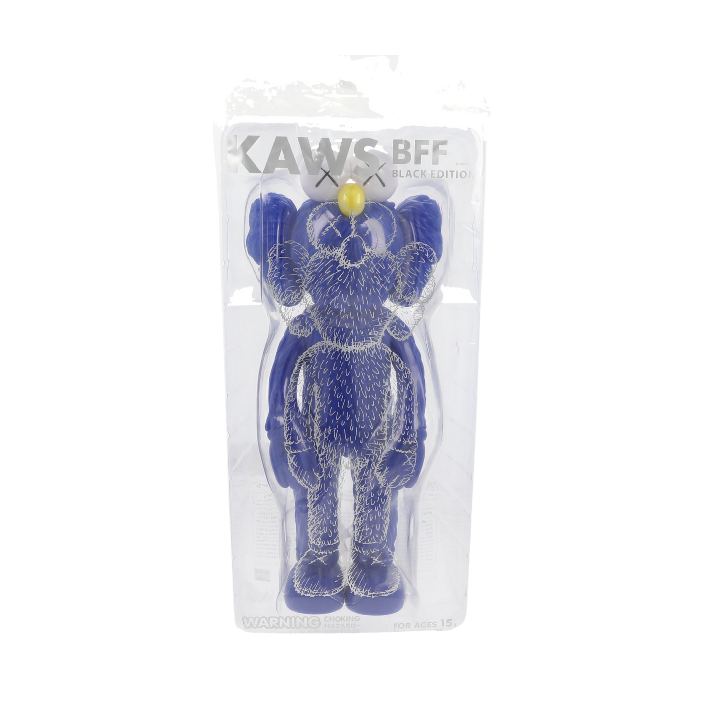 KAWS BFF Open Edition Vinyl Figure Blue