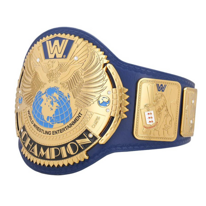 Blue WWE Big Eagle Championship Replica Title Belt