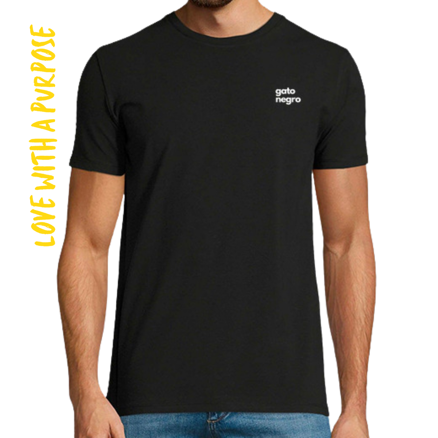 Love with a Purpose - T-Shirt (Black)