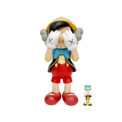 KAWS Pinocchio & Jiminy Cricket Vinyl Figure