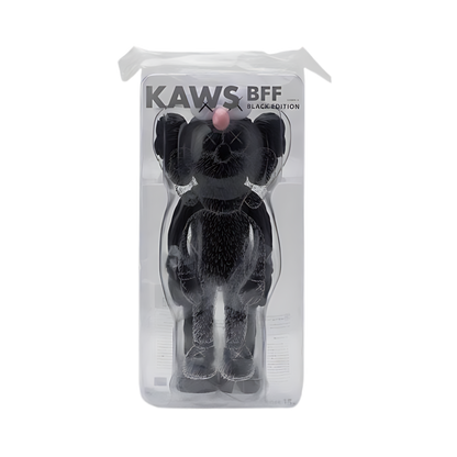 KAWS BFF Open Edition Vinyl Figure Black