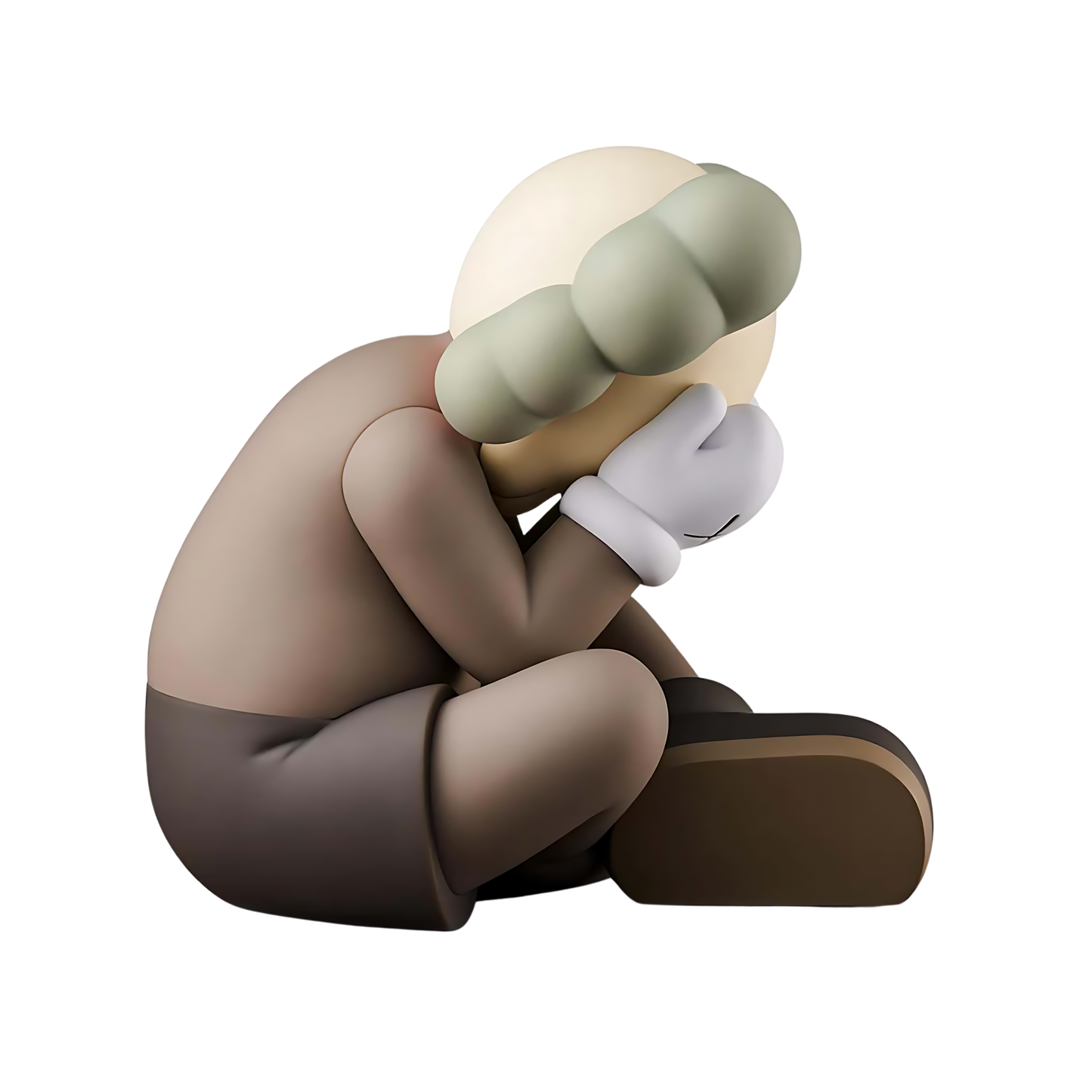 KAWS Separated Vinyl Figure Brown