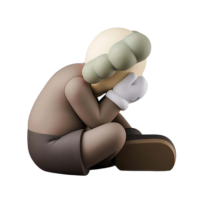 KAWS Separated Vinyl Figure Brown