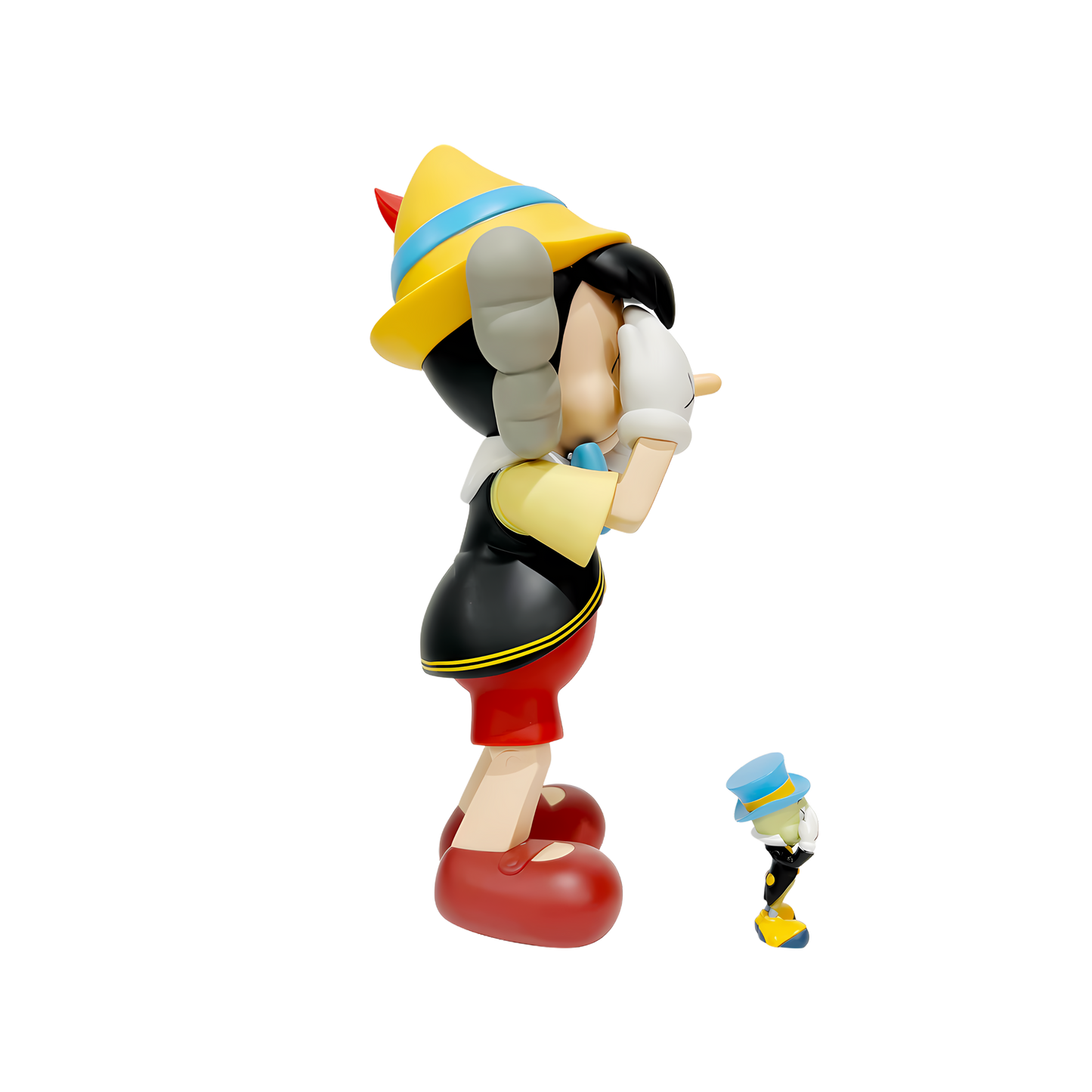 KAWS Pinocchio & Jiminy Cricket Vinyl Figure