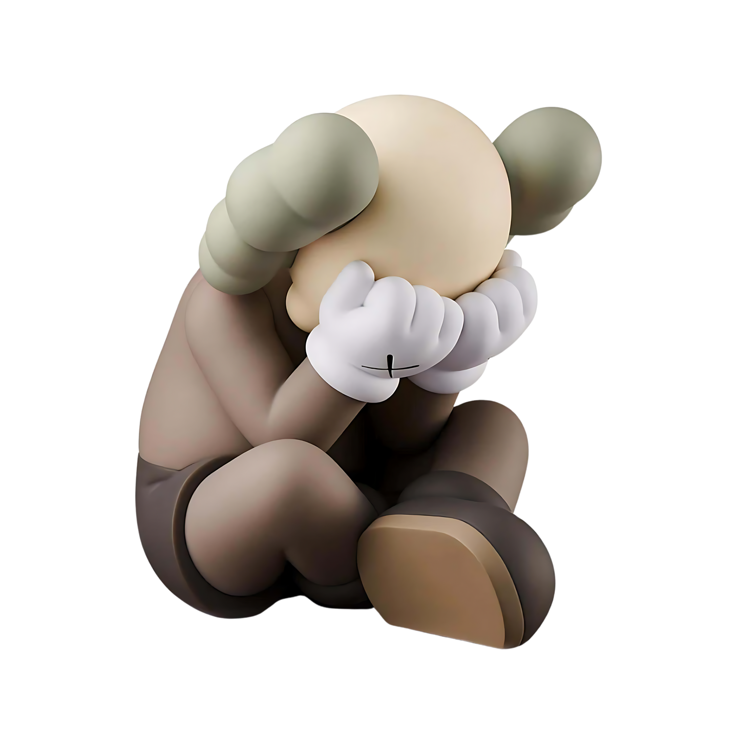 KAWS Separated Vinyl Figure Brown