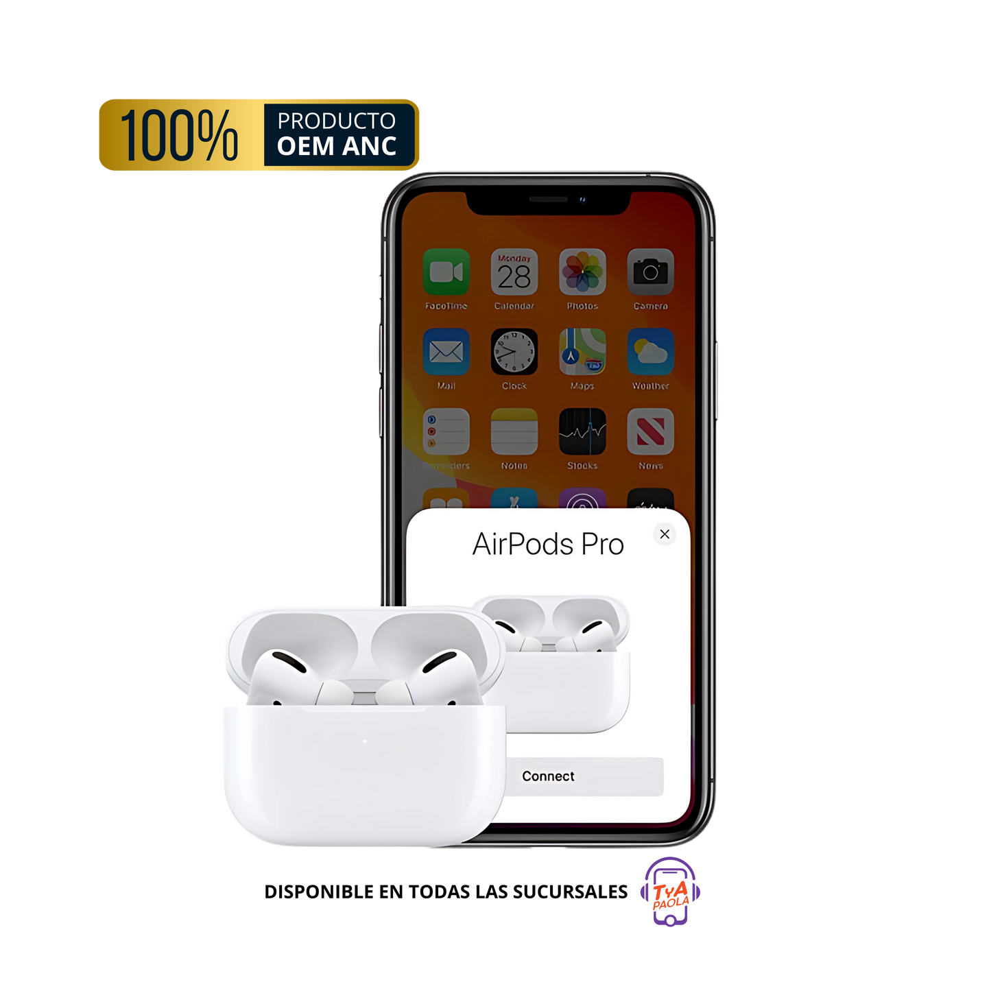 Audífonos OEM Airpods Pro (2nd generación) con estuche de carga MegSafe (USB-C)