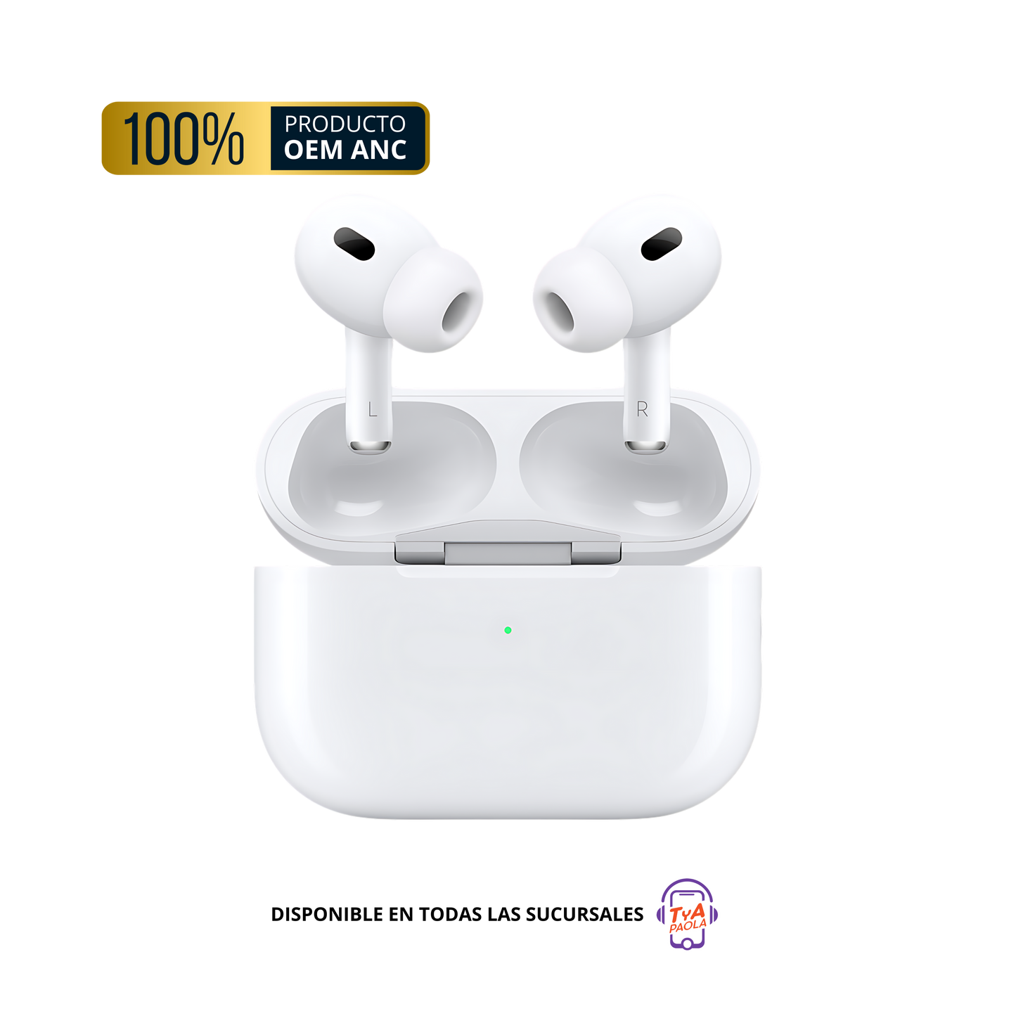 Audífonos OEM Airpods Pro (2nd generación) con estuche de carga MegSafe (USB-C)