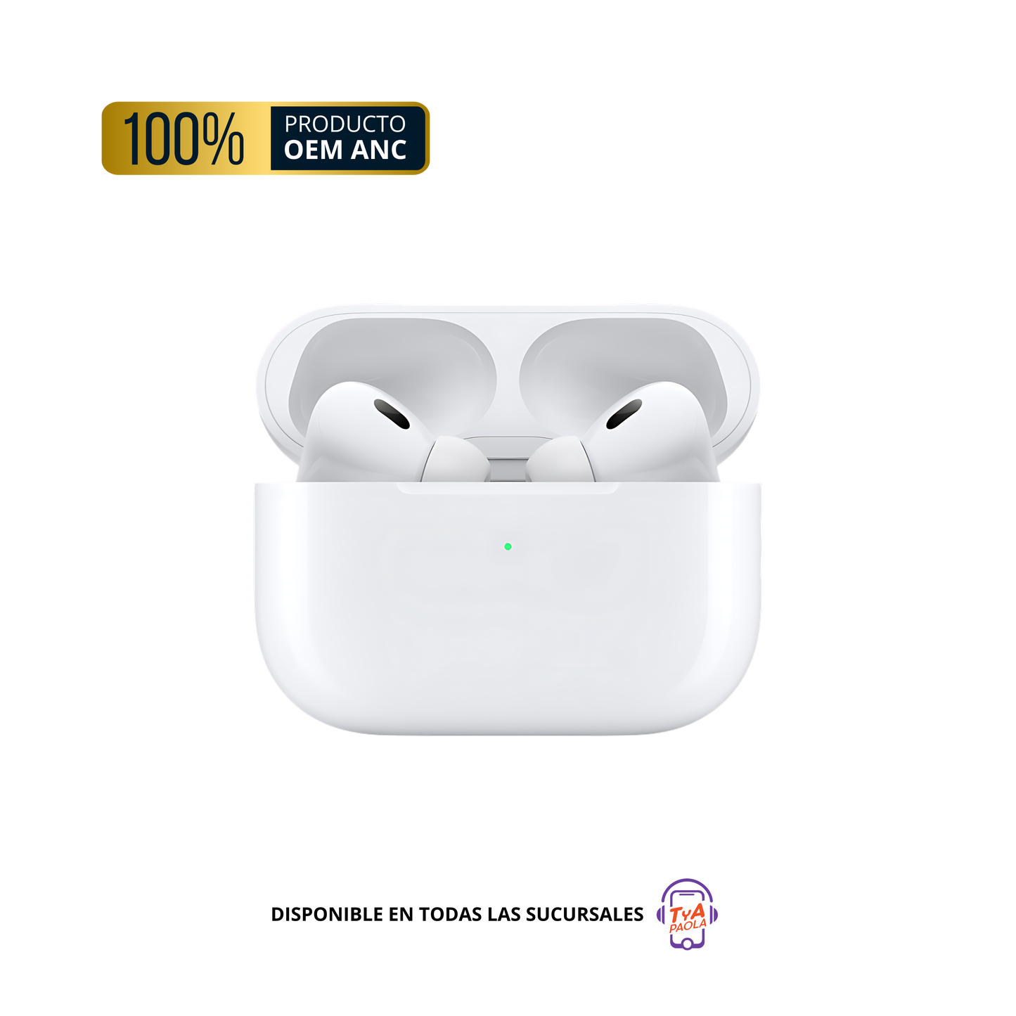 Audífonos OEM Airpods Pro (2nd generación) con estuche de carga MegSafe (USB-C)