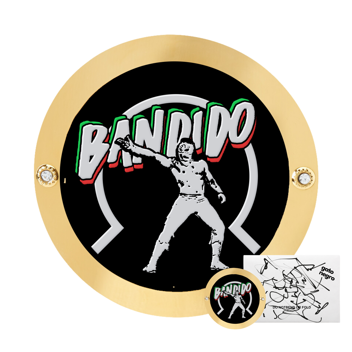 Custom Bandido Replica 1:1 Side Plate Set