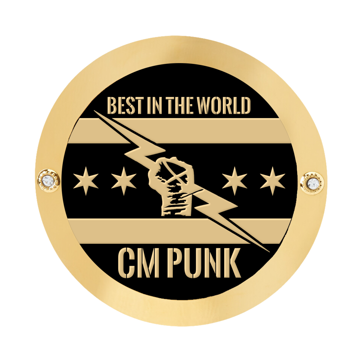 CM Punk Replica 1:1 Side Plate Set