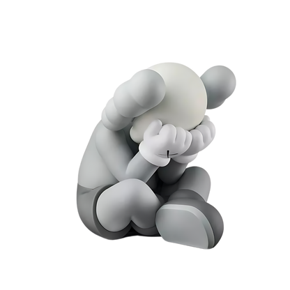 KAWS Separated Vinyl Figure Grey