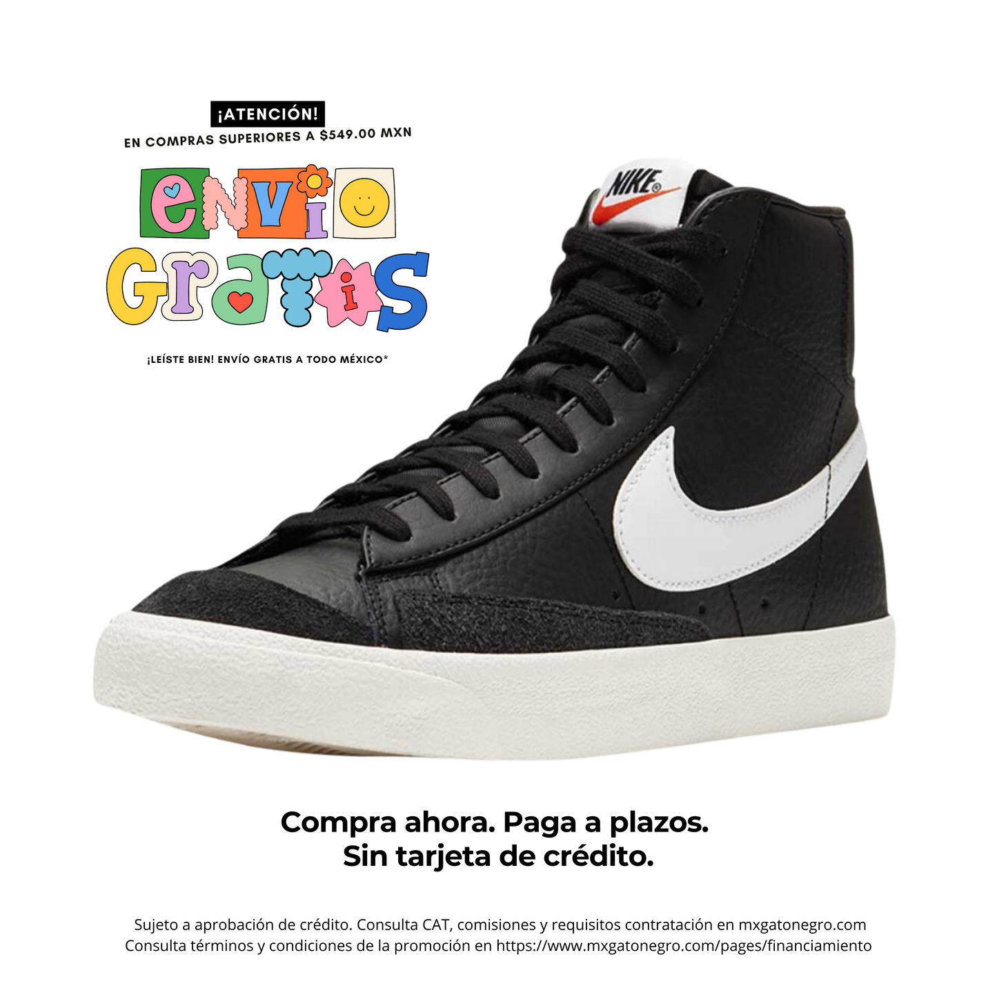 Nike Blazer Mid 77 VNTG - Black (Premium Choice)