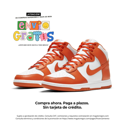 Nike Dunk High - Orange Blaze (Premium Choice)