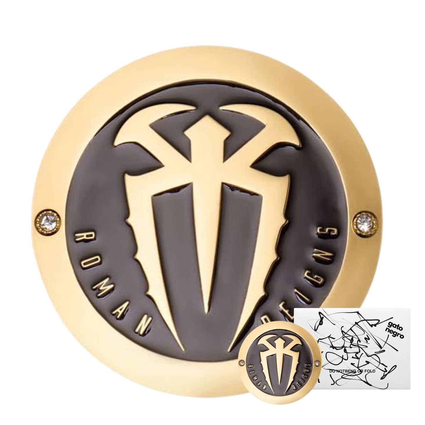 Custom Roman Reigns Replica 1:1 Side Plate Set