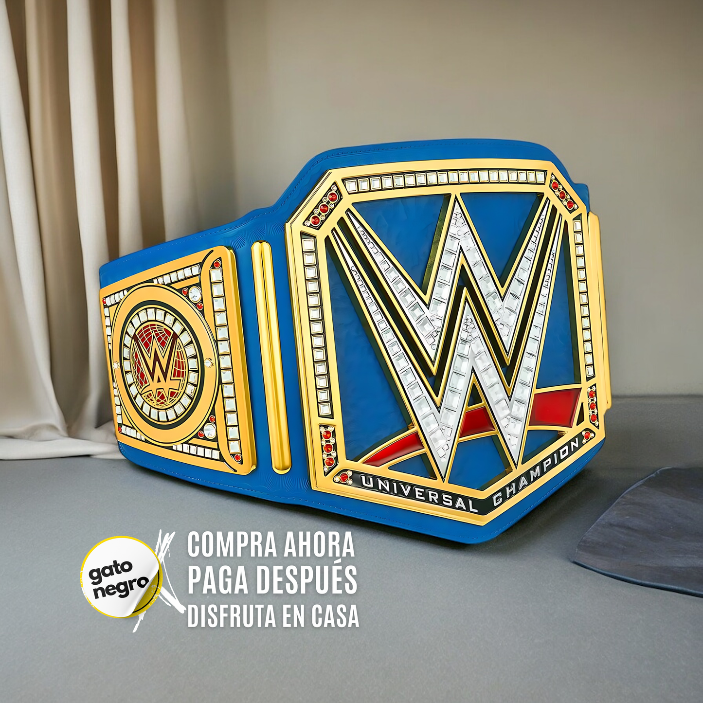 Blue Universal Championship Replica 1:1 Title Belt