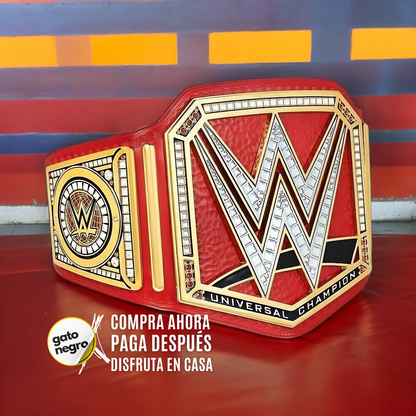 Red Universal Championship Replica 1:1 Title Belt